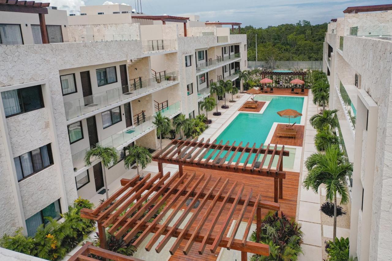 Apartment And Penthouse Blue Luxury Kukulkan Tulum Eksteriør billede