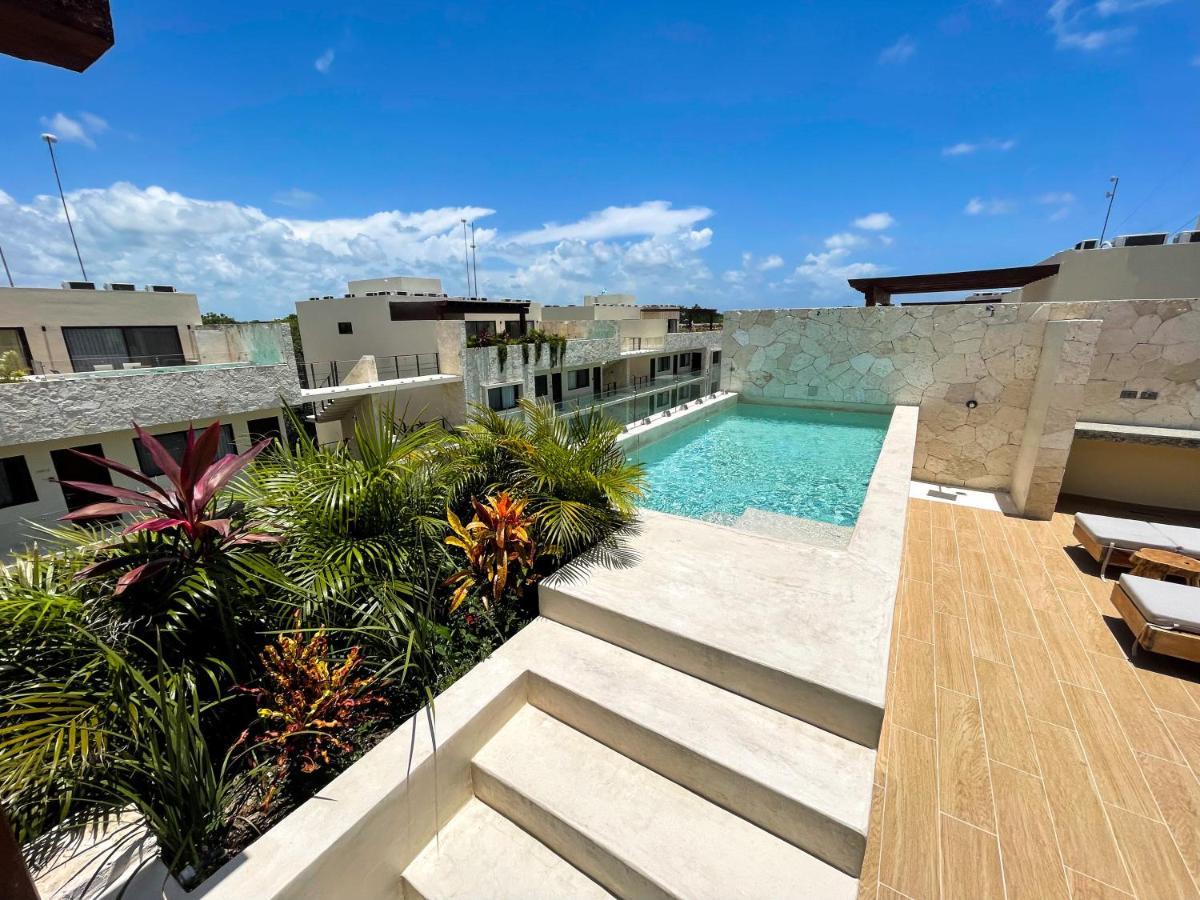 Apartment And Penthouse Blue Luxury Kukulkan Tulum Eksteriør billede